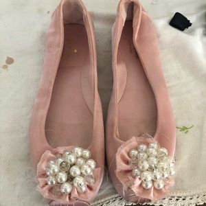 Kate Spade Silk Flats